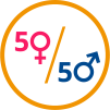 50-50